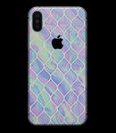 Iridescent Dahlia v4 - iPhone XS MAX, XS/X, 8/8+, 7/7+, 5/5S/SE Skin-Kit (All iPhones Available)
