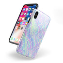 Iridescent Dahlia v4 - iPhone X Swappable Hybrid Case
