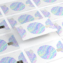 Iridescent Dahlia v5 - Premium Protective Decal Skin-Kit for the Apple Credit Card