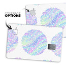 Iridescent Dahlia v5 - Premium Protective Decal Skin-Kit for the Apple Credit Card