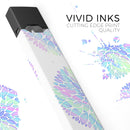 Iridescent Dahlia v5 - Premium Decal Protective Skin-Wrap Sticker compatible with the Juul Labs vaping device