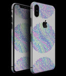 Iridescent Dahlia v5 - iPhone XS MAX, XS/X, 8/8+, 7/7+, 5/5S/SE Skin-Kit (All iPhones Available)