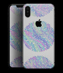Iridescent Dahlia v5 - iPhone XS MAX, XS/X, 8/8+, 7/7+, 5/5S/SE Skin-Kit (All iPhones Available)