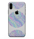 Iridescent Dahlia v5 - iPhone XS MAX, XS/X, 8/8+, 7/7+, 5/5S/SE Skin-Kit (All iPhones Available)