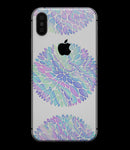 Iridescent Dahlia v5 - iPhone XS MAX, XS/X, 8/8+, 7/7+, 5/5S/SE Skin-Kit (All iPhones Available)