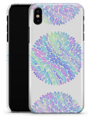 Iridescent Dahlia v5 - iPhone X Clipit Case