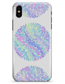 Iridescent Dahlia v5 - iPhone X Clipit Case