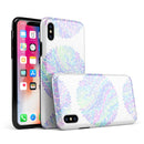 Iridescent Dahlia v5 - iPhone X Swappable Hybrid Case