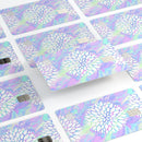 Iridescent Dahlia v6 - Premium Protective Decal Skin-Kit for the Apple Credit Card