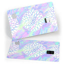 Iridescent Dahlia v6 - Premium Protective Decal Skin-Kit for the Apple Credit Card
