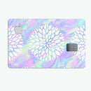 Iridescent Dahlia v6 - Premium Protective Decal Skin-Kit for the Apple Credit Card