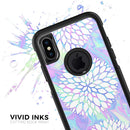 Iridescent Dahlia v6 - Skin Kit for the iPhone OtterBox Cases