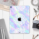 Iridescent Dahlia v6 - Full Body Skin Decal for the Apple iPad Pro 12.9", 11", 10.5", 9.7", Air or Mini (All Models Available)