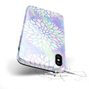 Iridescent Dahlia v6 - iPhone X Swappable Hybrid Case