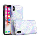 Iridescent Dahlia v6 - iPhone X Swappable Hybrid Case
