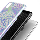 Iridescent Dahlia v6 - iPhone X Swappable Hybrid Case