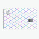 Iridescent Dahlia v7 - Premium Protective Decal Skin-Kit for the Apple Credit Card