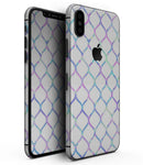 Iridescent Dahlia v7 - iPhone XS MAX, XS/X, 8/8+, 7/7+, 5/5S/SE Skin-Kit (All iPhones Available)