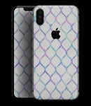 Iridescent Dahlia v7 - iPhone XS MAX, XS/X, 8/8+, 7/7+, 5/5S/SE Skin-Kit (All iPhones Available)