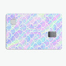 Iridescent Dahlia v8 - Premium Protective Decal Skin-Kit for the Apple Credit Card