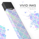 Iridescent Dahlia v8 - Premium Decal Protective Skin-Wrap Sticker compatible with the Juul Labs vaping device