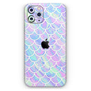 Iridescent Dahlia v8  - Protective Skin Wrap & Decal – Compatible with iPhone SE to iPhone 17 Pro Max (All Models)