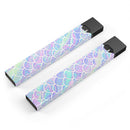 Iridescent Dahlia v9 - Premium Decal Protective Skin-Wrap Sticker compatible with the Juul Labs vaping device