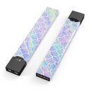 Iridescent Dahlia v9 - Premium Decal Protective Skin-Wrap Sticker compatible with the Juul Labs vaping device
