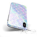 Iridescent Dahlia v9 - iPhone X Swappable Hybrid Case