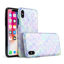 Iridescent Dahlia v9 - iPhone X Swappable Hybrid Case