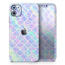 Iridescent Dahlia v9  - Protective Skin Wrap & Decal – Compatible with iPhone SE to iPhone 17 Pro Max (All Models)