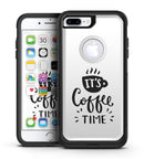 Its Coffee Time - iPhone 7 or 7 Plus Commuter Case Skin Kit