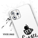 Its Coffee Time  - Protective Skin Wrap & Decal – Compatible with iPhone SE to iPhone 17 Pro Max (All Models)