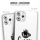 Its Coffee Time  - Protective Skin Wrap & Decal – Compatible with iPhone SE to iPhone 17 Pro Max (All Models)