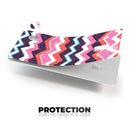 Jagged Colorful Chevron - Premium Protective Decal Skin-Kit for the Apple Credit Card
