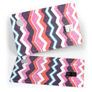 Jagged Colorful Chevron - Premium Protective Decal Skin-Kit for the Apple Credit Card