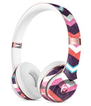 Jagged Colorful Chevron Full-Body Skin Kit for the Beats by Dre Solo 3 Wireless Headphones