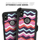 Jagged Colorful Chevron - Skin Kit for the iPhone OtterBox Cases