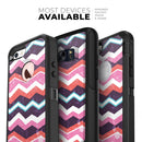 Jagged Colorful Chevron - Skin Kit for the iPhone OtterBox Cases