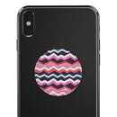Jagged Colorful Chevron - Skin Kit for PopSockets and other Smartphone Extendable Grips & Stands