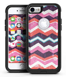 Jagged Colorful Chevron - iPhone 7 or 8 OtterBox Case & Skin Kits