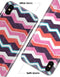Jagged Colorful Chevron - iPhone X Clipit Case