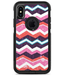 Jagged Colorful Chevron - iPhone X OtterBox Case & Skin Kits
