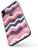 Jagged Colorful Chevron - iPhone X Skin-Kit