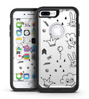Joker, Clouds, and Balloon Doodle - iPhone 7 or 7 Plus Commuter Case Skin Kit
