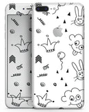 Joker, Clouds, and Balloon Doodle - Skin-kit for the iPhone 8 or 8 Plus