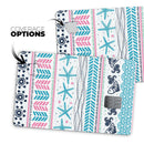 Jumping Fish Repeating Pattern - Premium Protective Decal Skin-Kit for the Apple Credit Card