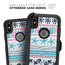 Jumping Fish Repeating Pattern - Skin Kit for the iPhone OtterBox Cases