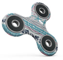 Jumping Fish Repeating Pattern Full-Body Fidget Spinner Skin-Kit