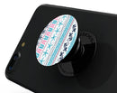 Jumping Fish Repeating Pattern - Skin Kit for PopSockets and other Smartphone Extendable Grips & Stands